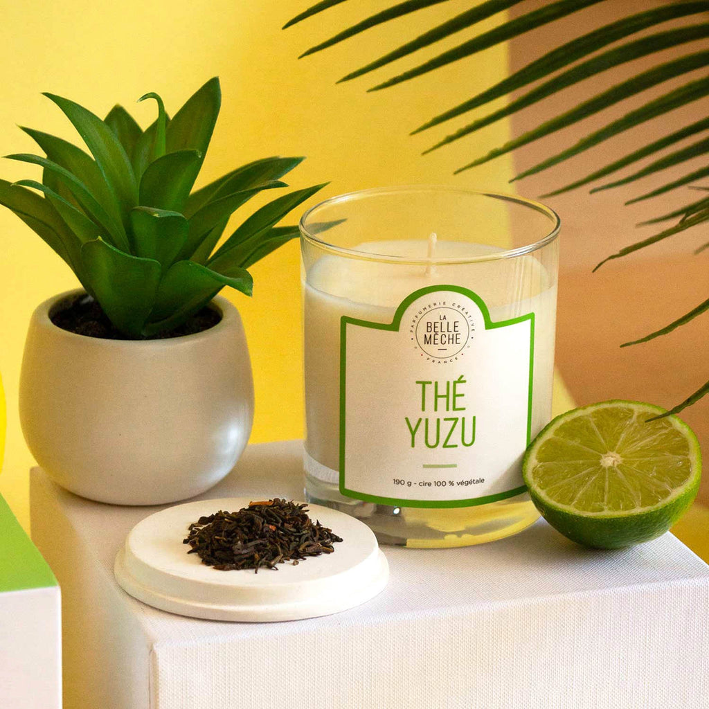 Bougie Parfumée Thé Yuzu - La Belle Mèche