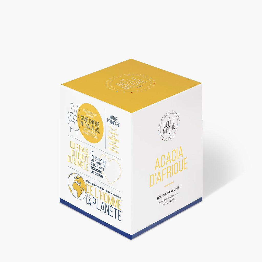Bougie Parfumée Acacia d'Afrique - La Belle Mèche
