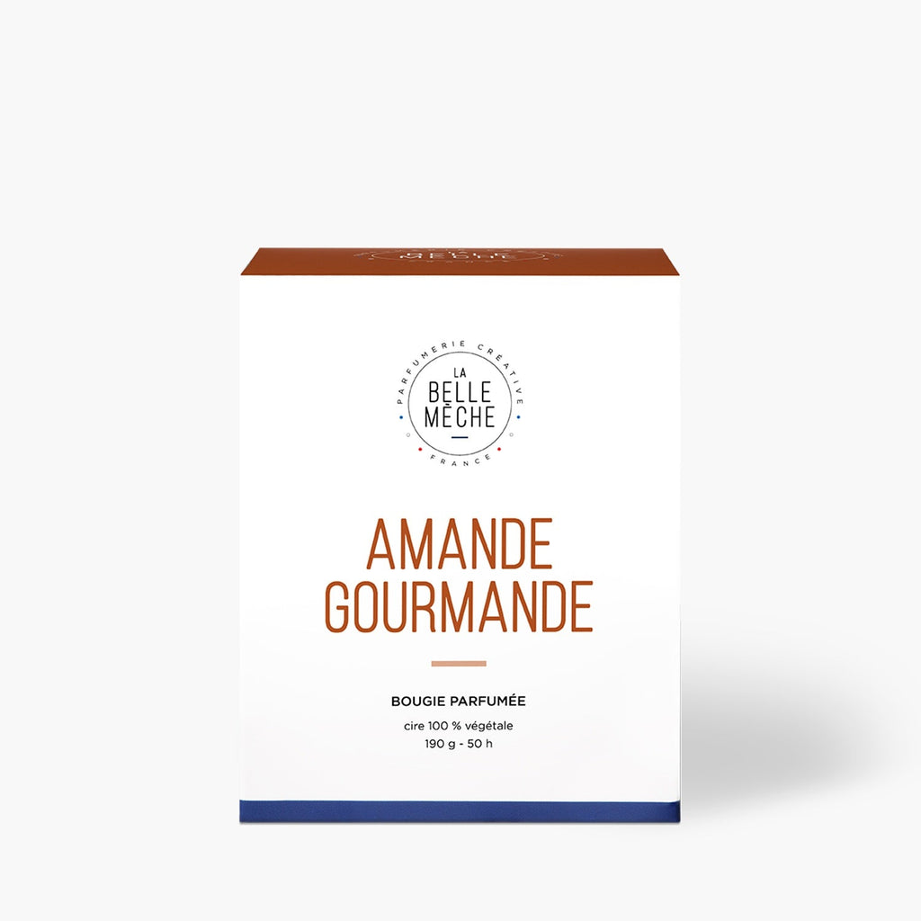 Bougie Parfumée Amande Gourmande - La Belle Mèche
