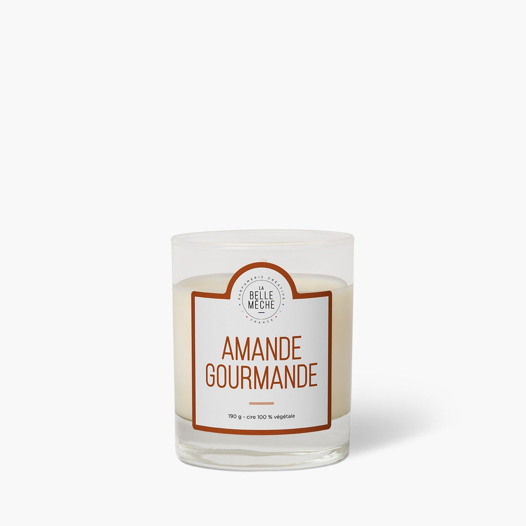 Bougie Parfumée Amande Gourmande - La Belle Mèche