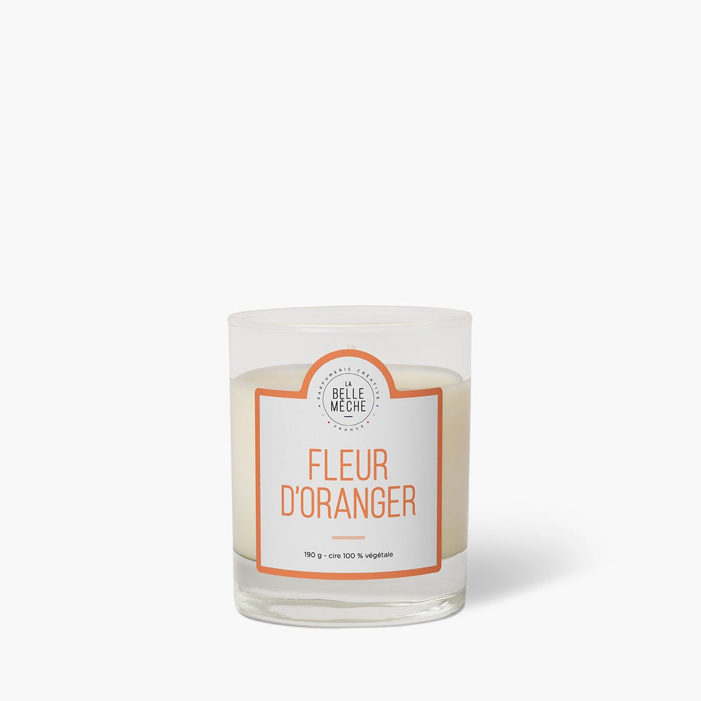 Bougie Parfumée Fleur d'Oranger - La Belle Mèche