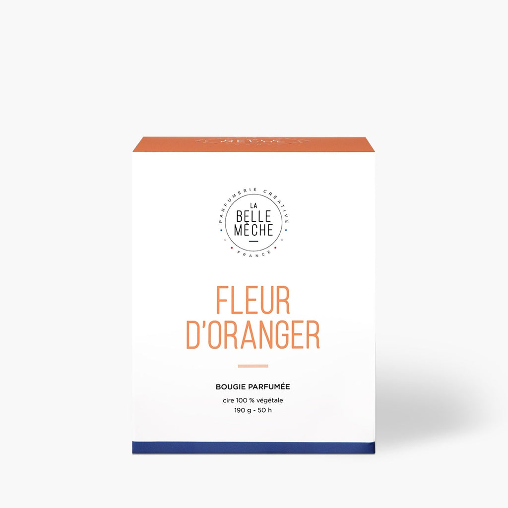 Bougie Parfumée Fleur d'Oranger - La Belle Mèche