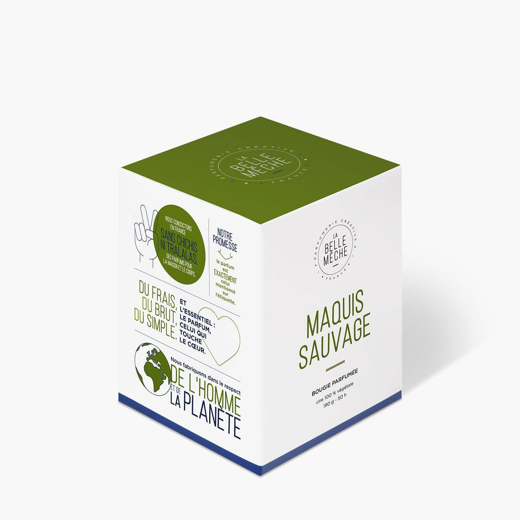 Bougie Parfumée Maquis Sauvage - La Belle Mèche