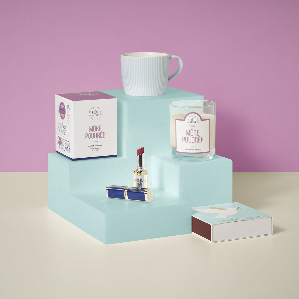 Bougie Parfumée Mûre Poudrée - La Belle Mèche