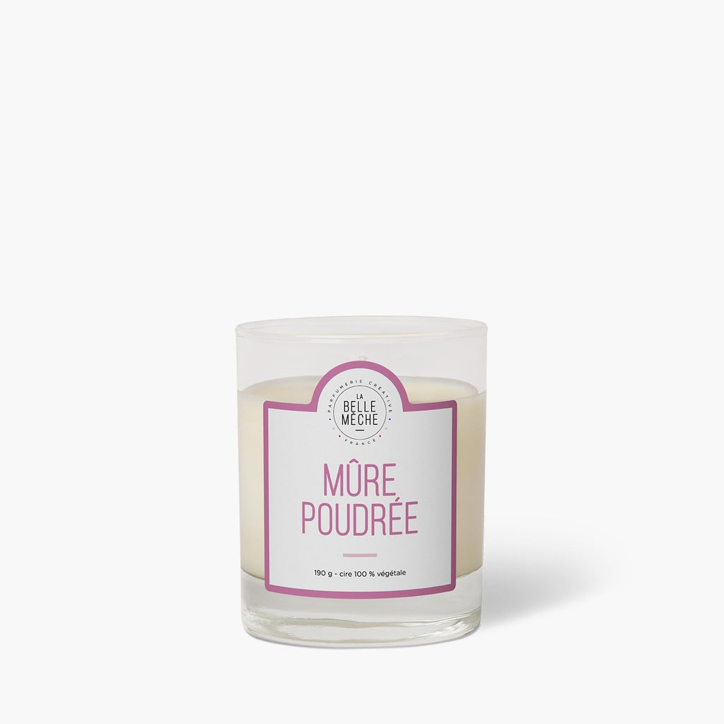 Bougie Parfumée Mûre Poudrée - La Belle Mèche