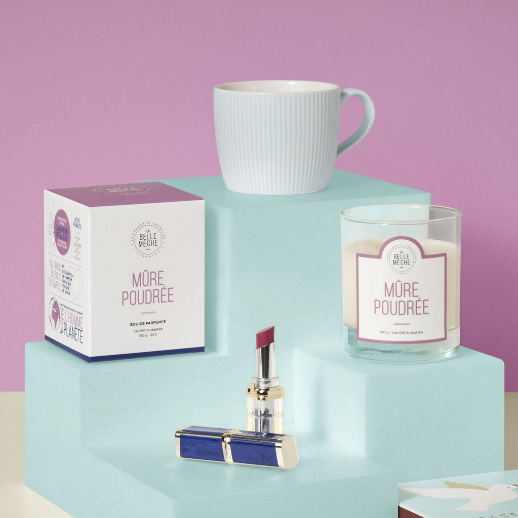 Bougie Parfumée Mûre Poudrée - La Belle Mèche