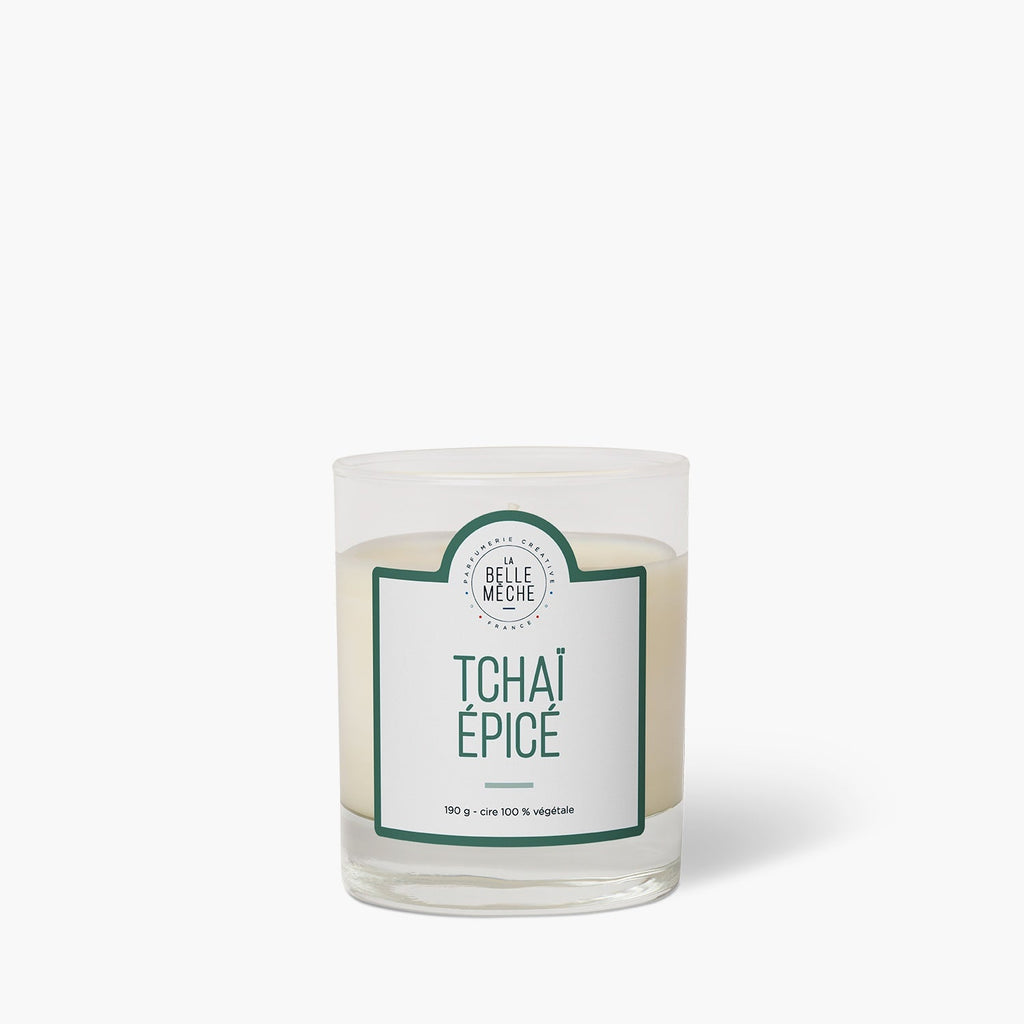 Bougie Parfumée Tchaï Épicé - La Belle Mèche