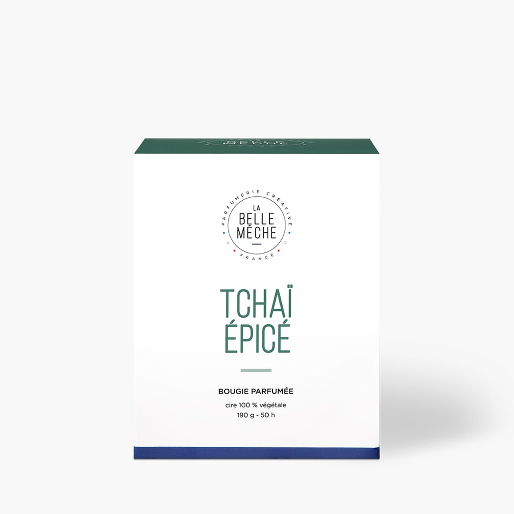 Bougie Parfumée Tchaï Épicé - La Belle Mèche