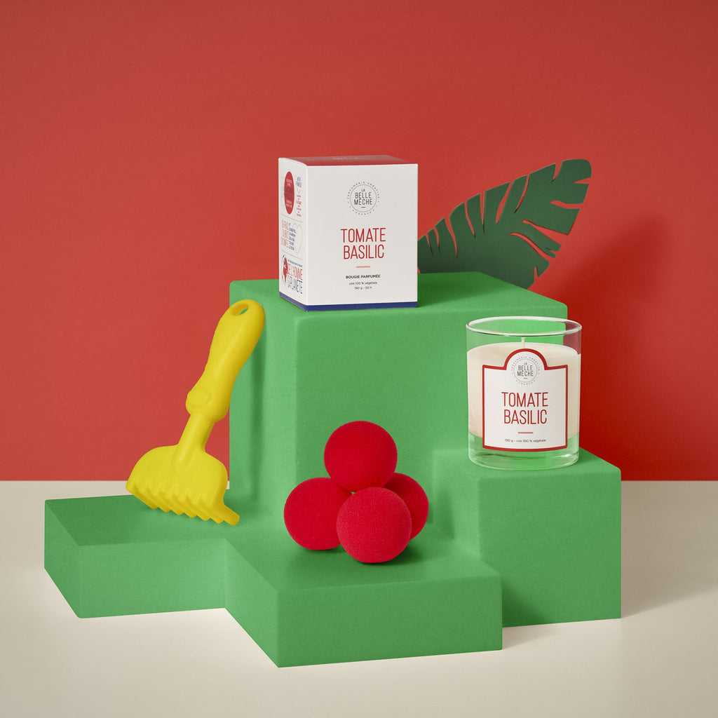 Bougie Parfumée Tomate Basilic - La Belle Mèche