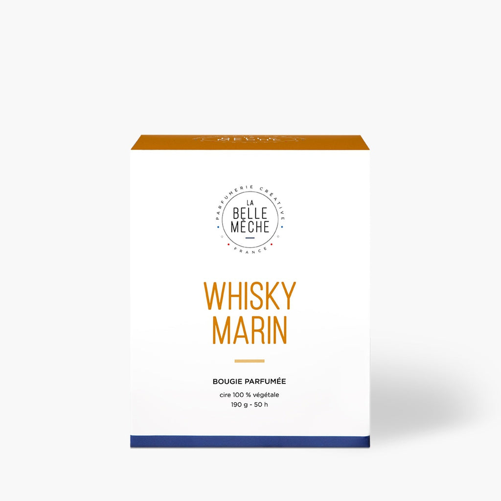 Bougie Parfumée Whisky Marin - La Belle Mèche