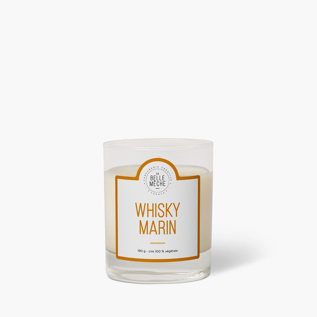 Bougie Parfumée Whisky Marin - La Belle Mèche