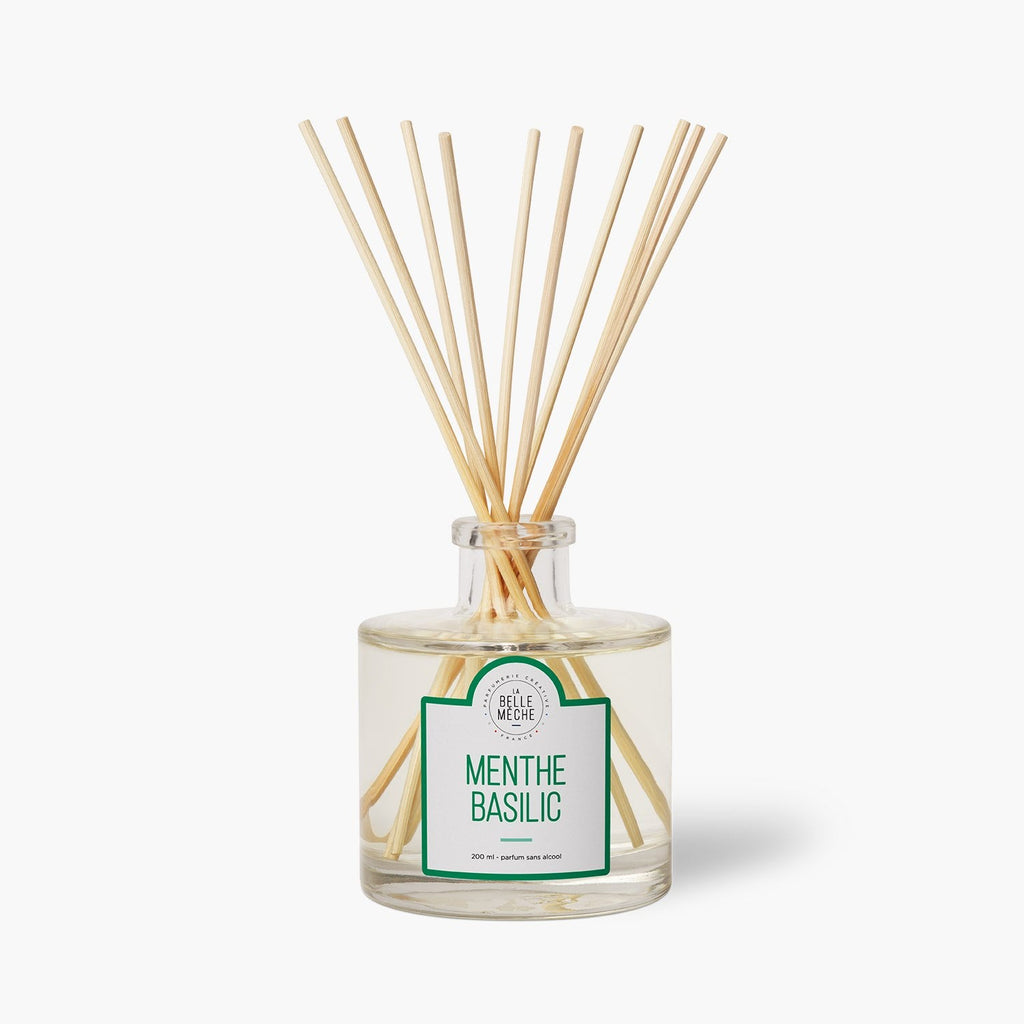 Diffuseur Menthe Basilic - La Belle Mèche