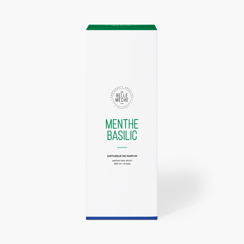 Diffuseur Menthe Basilic - La Belle Mèche