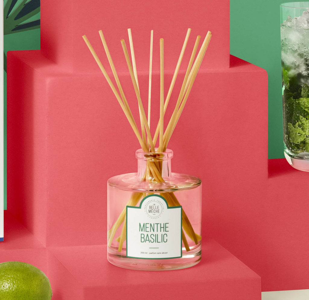 Diffuseur Menthe Basilic - La Belle Mèche