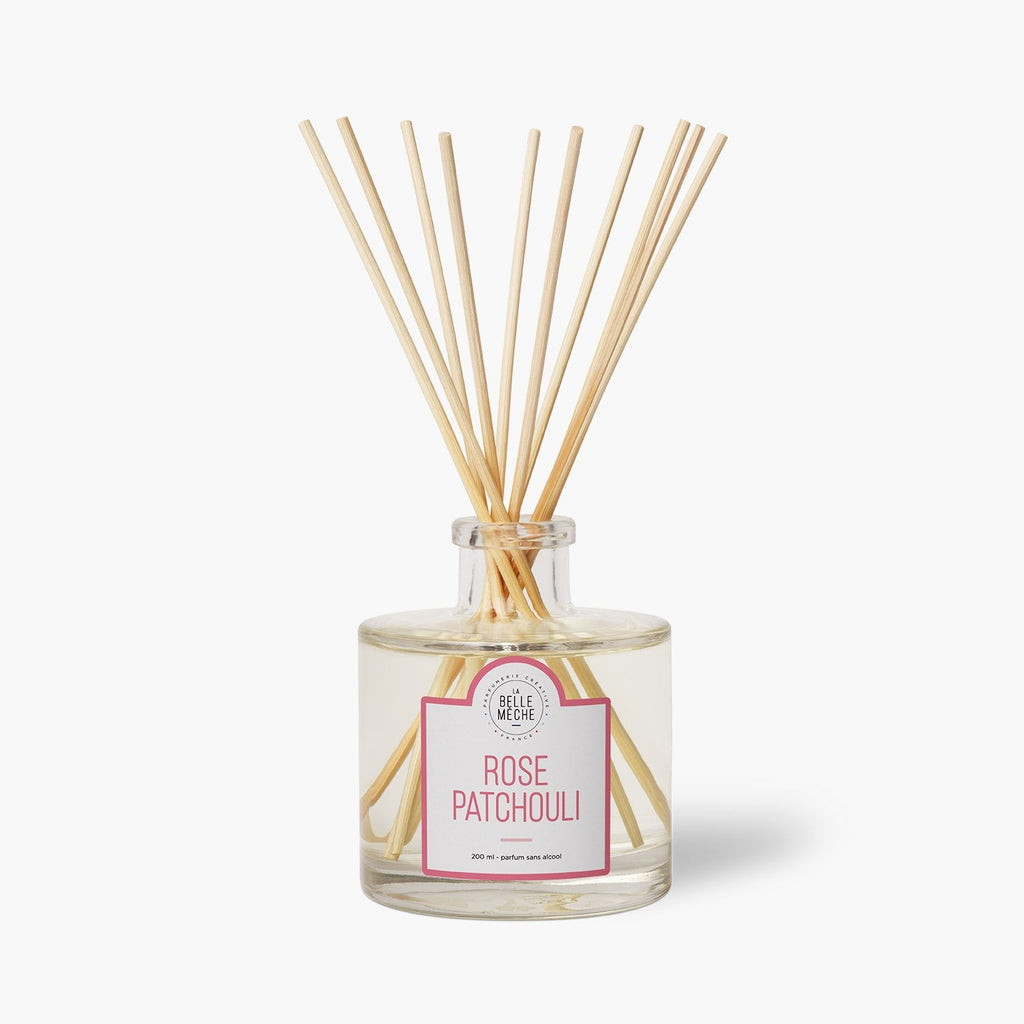 Diffuseur Rose Patchouli - La Belle Mèche