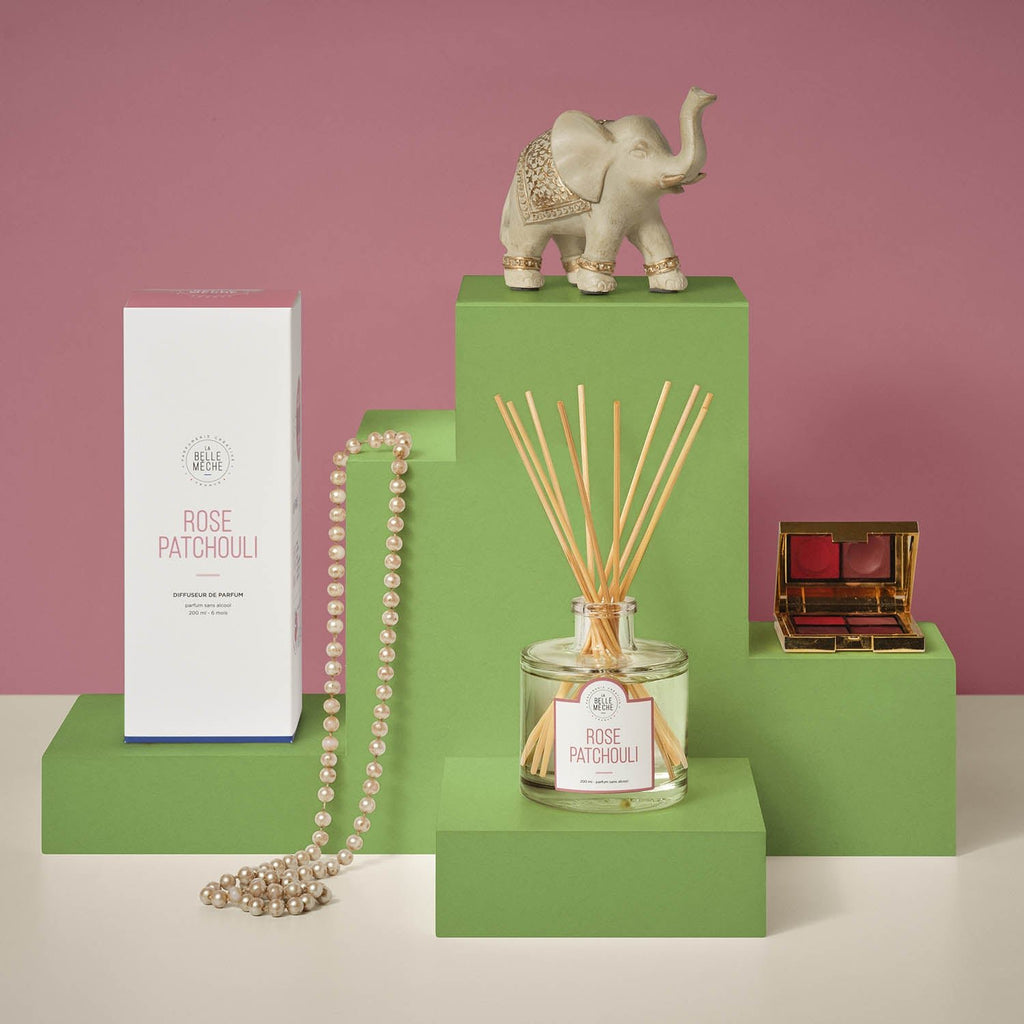 Diffuseur Rose Patchouli - La Belle Mèche