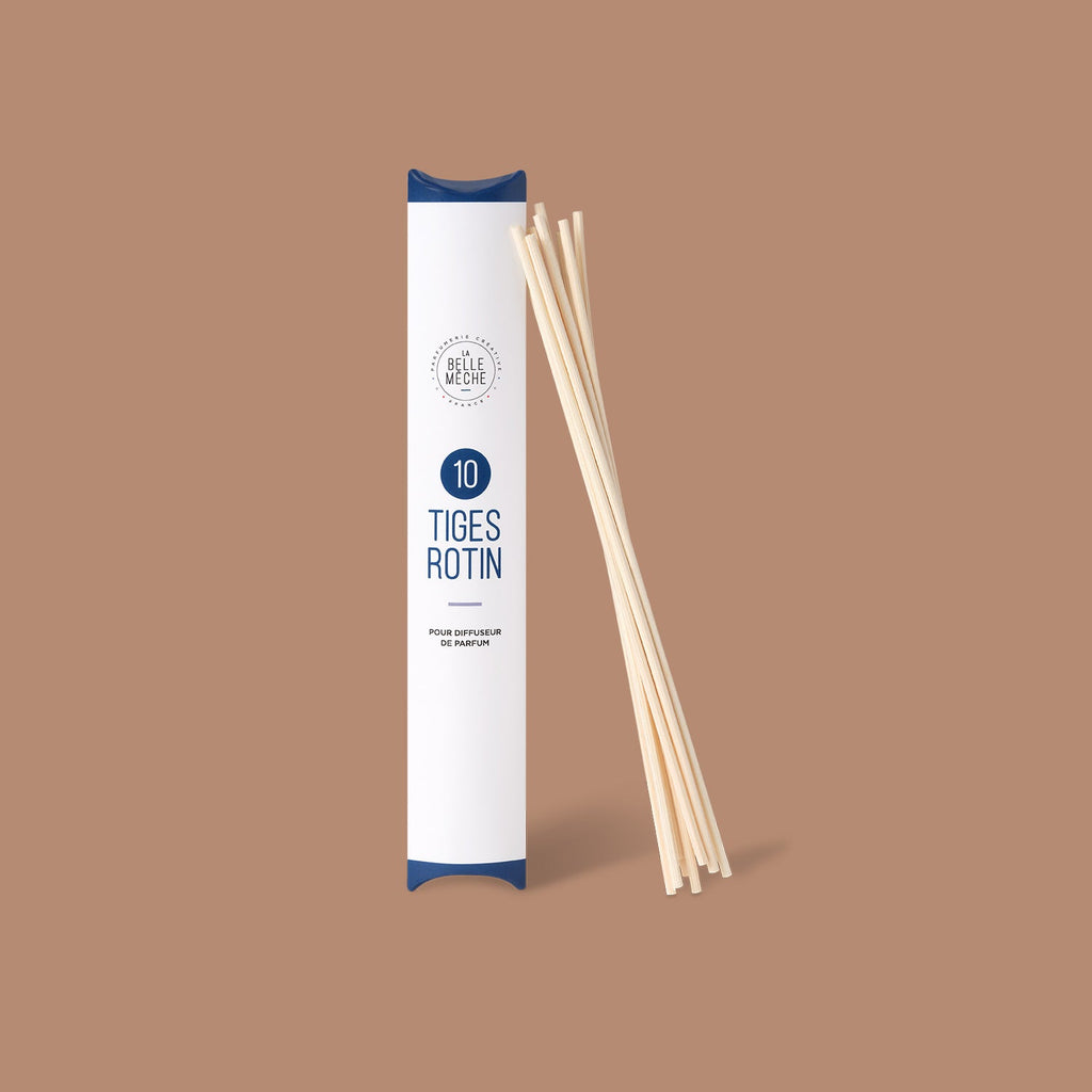 Recharge Diffuseur Amande Gourmande et 10 tiges - La Belle Mèche