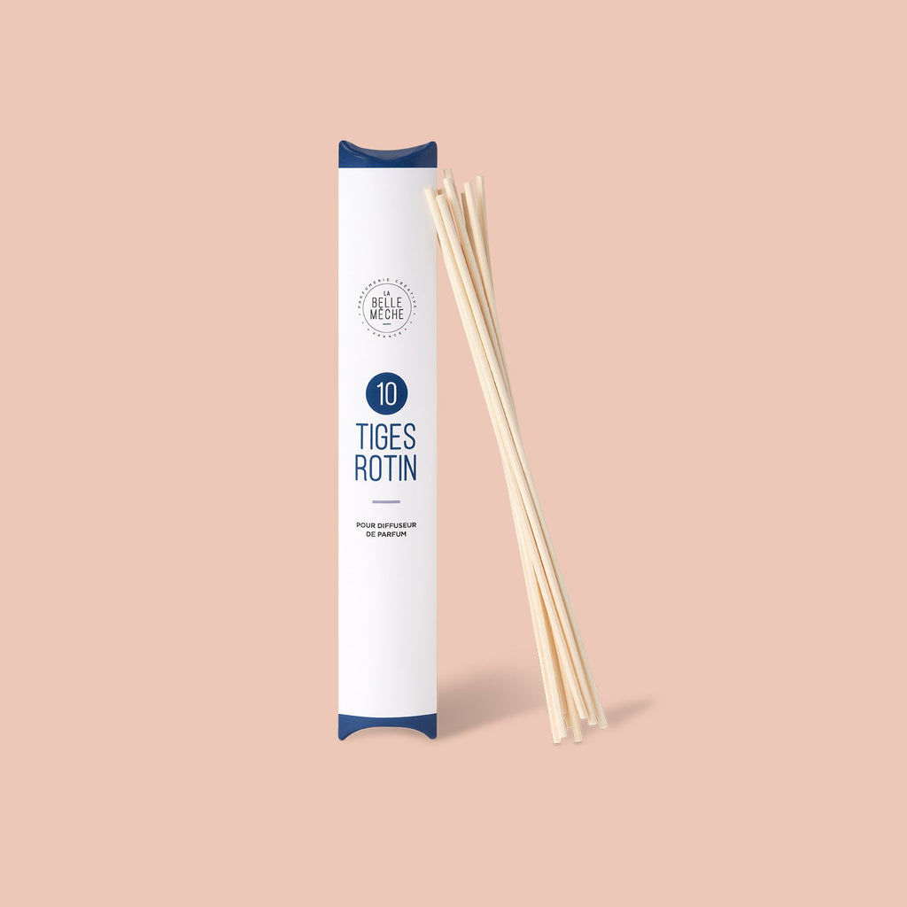 Recharge Diffuseur Fleur d'Oranger et 10 tiges - La Belle Mèche