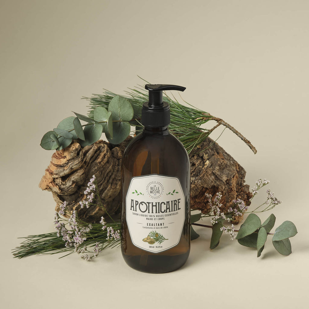 Savon Liquide Apothicaire Exaltant - La Belle Mèche