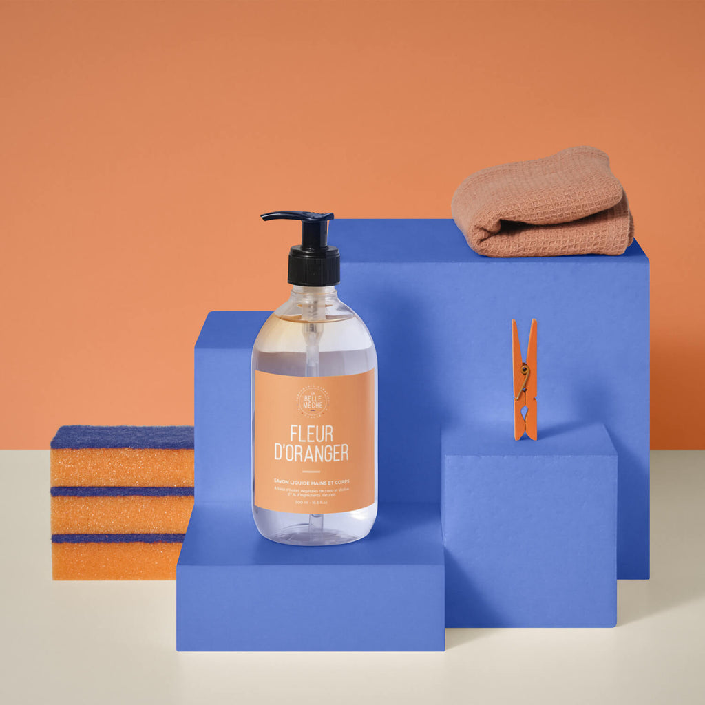 Savon Liquide Fleur d'Oranger - La Belle Mèche
