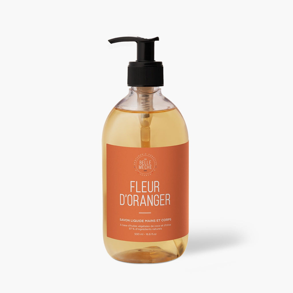 Savon Liquide Fleur d'Oranger - La Belle Mèche