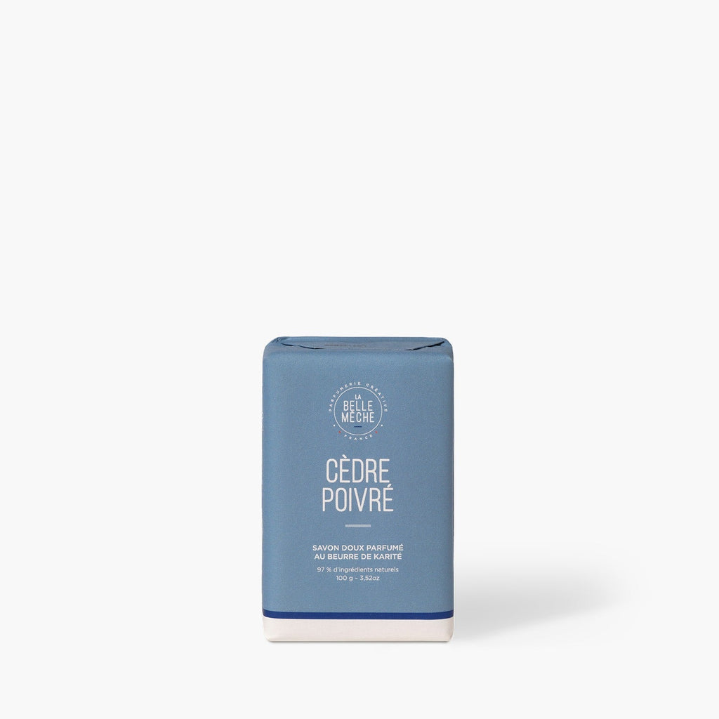 Savon Solide Cèdre Poivré - La Belle Mèche